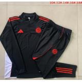 Chándal Bayern Munich 2025/26 ( Black Half Zipper) - NIÑOS